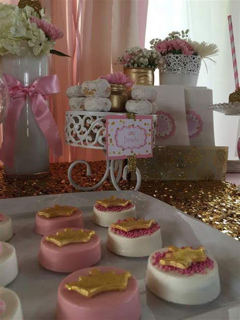 Pink And Gold Baby Shower Baby Shower Party Ideas Photo 16 Of 20