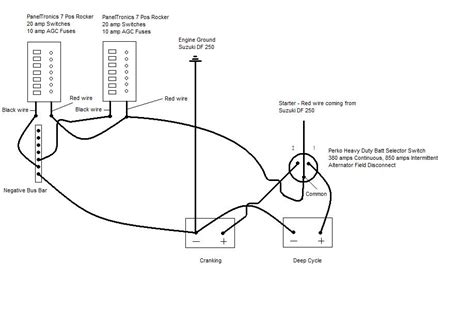 Wondering if that marine battery switch or panel is going to help your boat out? Marine Battery Disconnect Switch Wiring Diagram Database