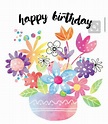 Flowers | Birthday wishes flowers, Happy birthday cards, Happy birthday ...