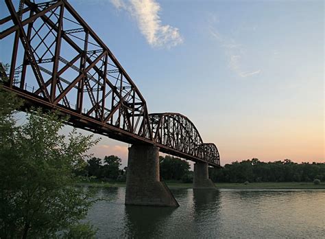 Bismarck Mandan Railroad Bridge Flickr Photo Sharing
