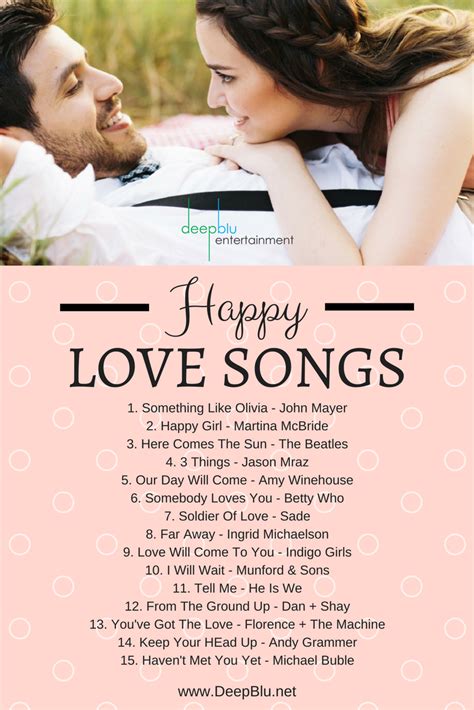 Upbeat Wedding Song List
