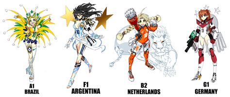 World Cup Anime Girls 2014 Fifa World Cup Brazil Know