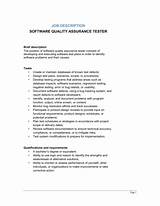 Photos of Software Qa Manager Job Description