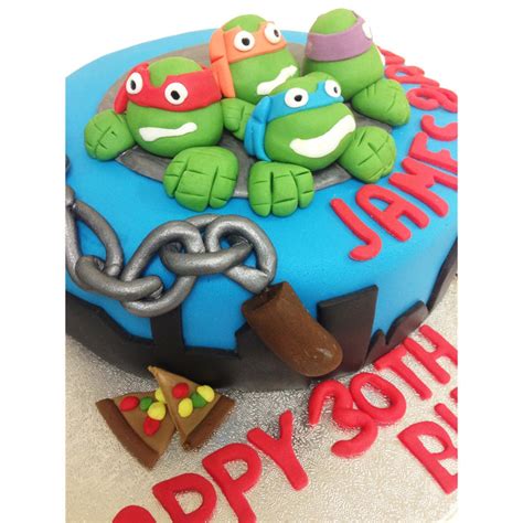 Teenage Mutant Ninja Turtles Cake Free Uk Delivery — New Cakes