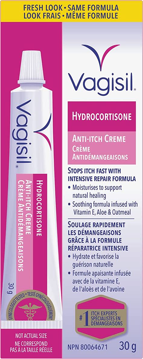 Vagisil Hydrocortisone Anti Itch Creme Intensive Repair For Feminine Intimate Areas