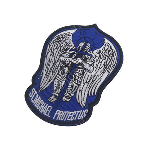 Buy Saint Michael Protect Us Embroidered Patch Tactical Military Army