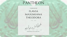 Flavia Maximiana Theodora Biography - Wife of Roman emperor Constantius ...