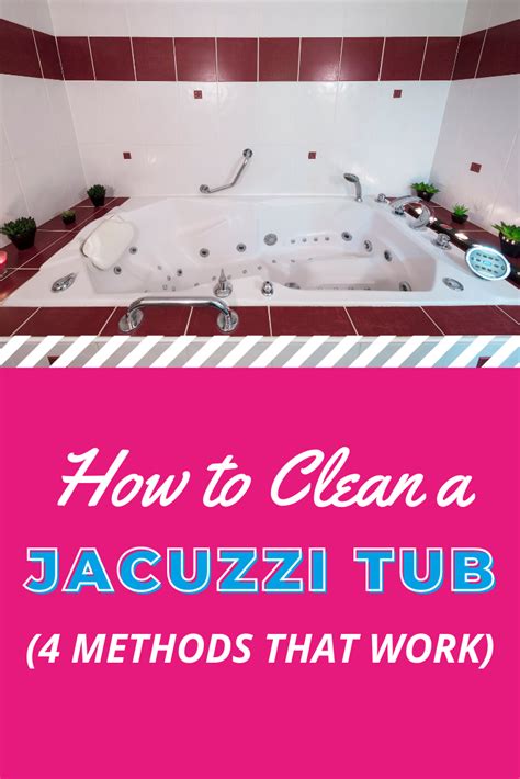 How To Clean A Jacuzzi Tub