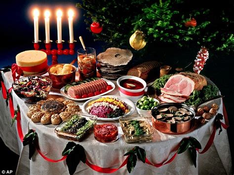 Catering for veggie, pescatarian or vegan guests this year? Sweden's bizarre Christmas traditions | Daily Mail Online