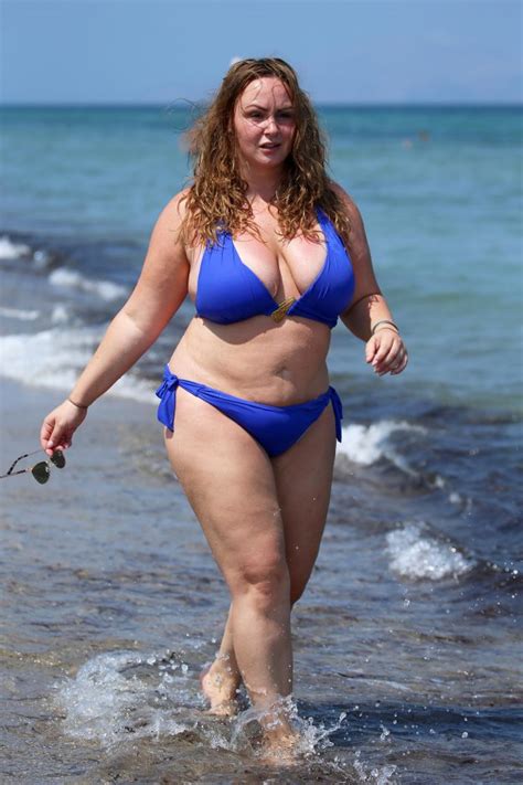 Chanelle Hayes Flaunts Bikini Body On The Beach In Spain In Latest