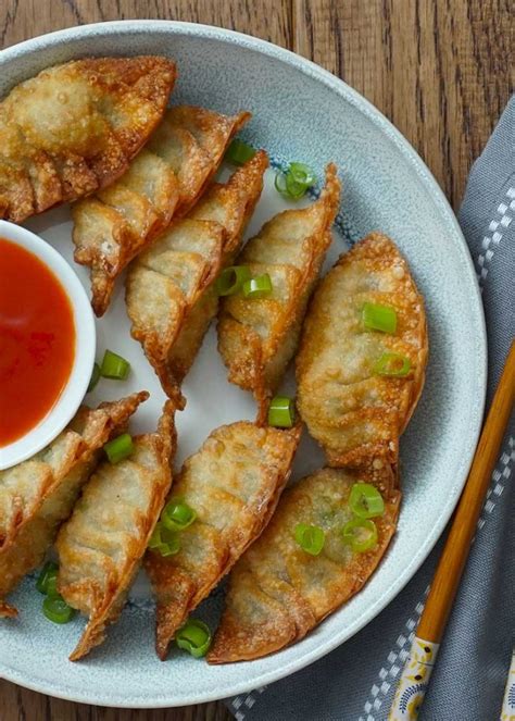 Crispy Deep Fried Dumplings Khins Kitchen Asian Dumplings Recipe