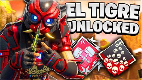 Fastest Octane Unlocks The El Tigre Skin 5000 Damage Youtube