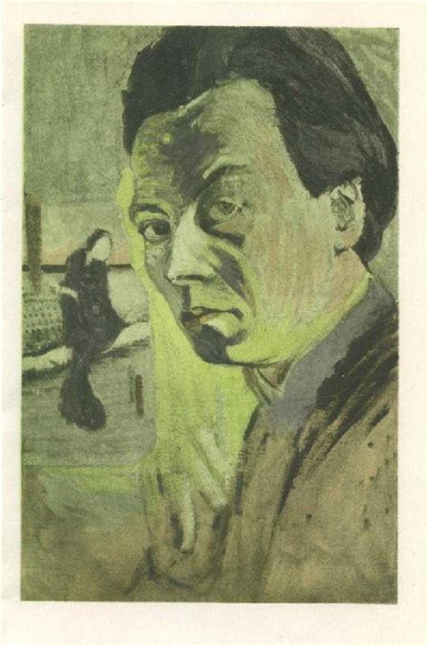 Robert Delaunay Self Portrait Pochoir