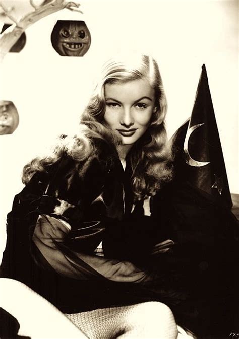 Veronica Lake Still For I Married A Witch 1942 Halloween Pin Up