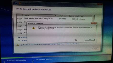 Solu O O Windows N O Pode Ser Instalado Neste Disco Parti O Gpt Portalpower