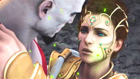 God Of War Kratos Kills Athena Ending Scene Youtube