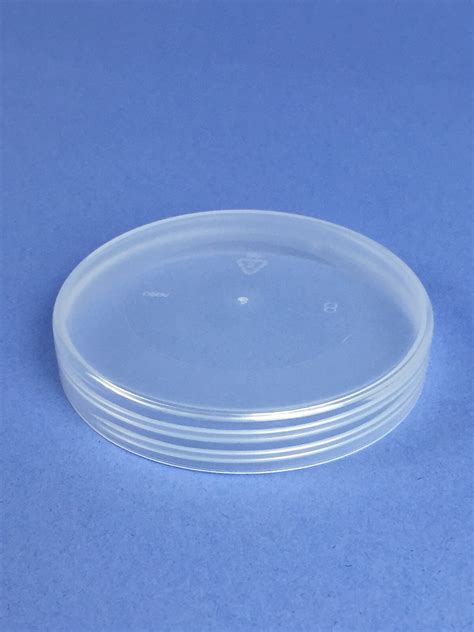 Clear Lid To Suit 100ml 200ml 250ml Clear Pet Jars Bristol Plastic