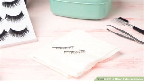 Ways To Clean False Eyelashes Wikihow
