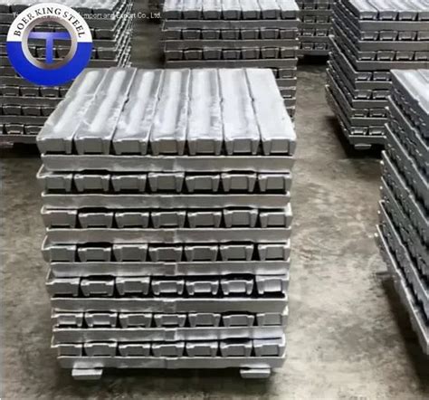 Zinc Ingots Zinc Ingot 99995 Hot Sell Zinc Metal Ingots China Zinc