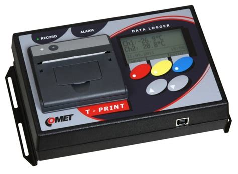 L'enregistreur de température usb go pdf mini permet d'enregistrer et contrôler la température des produits périssables durant le transport ou le stockage de la marchandise. Enregistreur de température avec imprimante G0221E | COMET ...