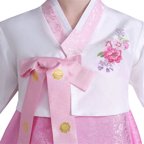 buy xinfu women korean traditional long sleeve classic hanboks dress cosplay costume online at