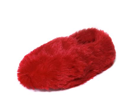 Onmygogo Fuzzy Winter Indoor Slippers For Women Adults House Soft Sole