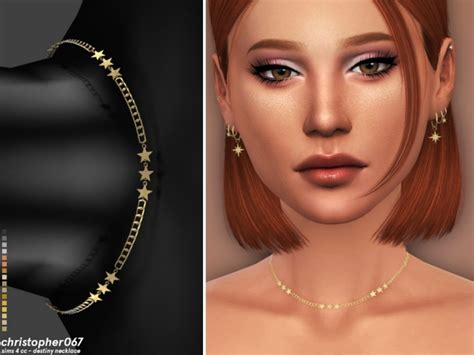 Destiny Necklace By Christopher067 At Tsr Sims 4 Updates