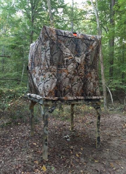 Elevated Christmas Tree Stand 16 Super Ideas Deer Hunting Blinds