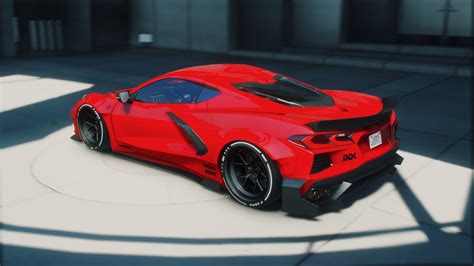 Chevrolet Corvette C8 Mansaug Add On Replace Template Digital