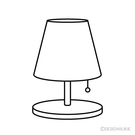 Lamp Black And White Free Png Imageillustoon