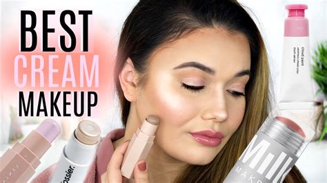 Best Cream Makeup Oily Dry Skin Wearable Day Makeup Tutorial Youtube