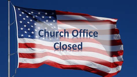 Church Office Closed