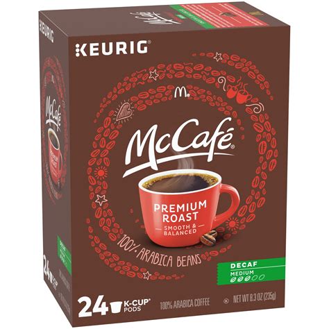 Mccafe Premium Roast Decaf Coffee K Cup Pods Decaffeinated 24 Ct 8