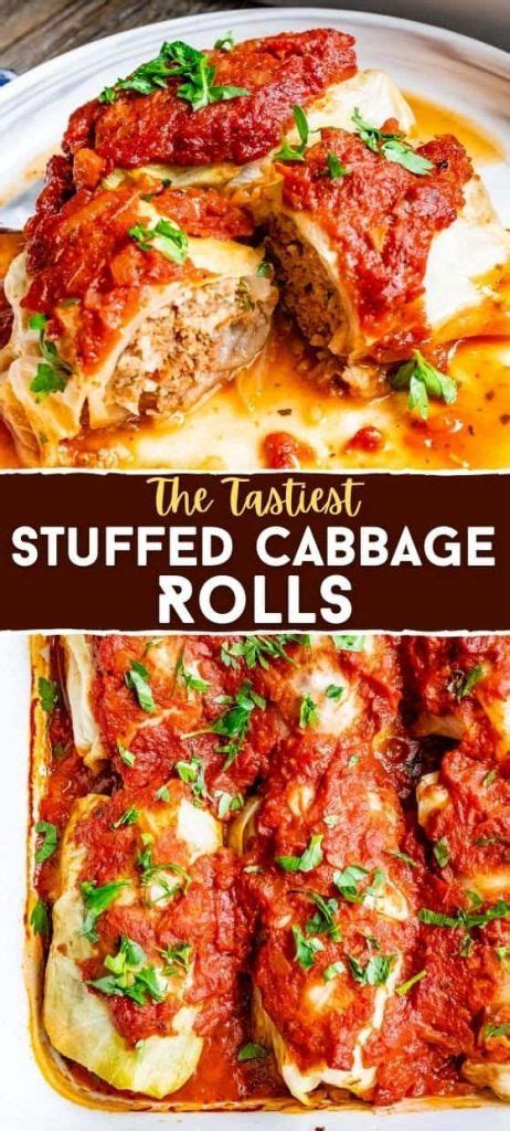 Easy Stuffed Cabbage Rolls Recipe How To Make It Best Cabbage Rolls Recipe Cabbage