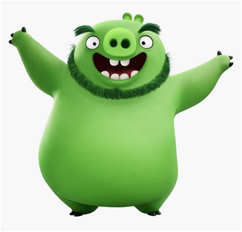 The Angry Birds Movie Pig Leonard Png Transparent Image Pig In Angry