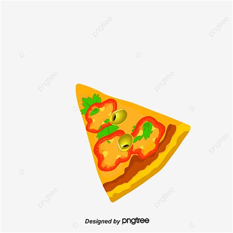 Vector Pizza Pizza Vector Vegetable Pizza Png And Vector With