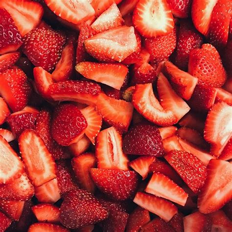 Strawberries Sliced Spoons Fed Simple Eats