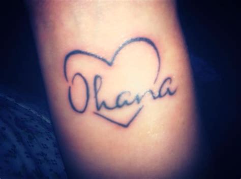 Elephants are large creatures and the symbolism behind elephant tattoos is strong. Ohana...means family, family means nobody gets left behind ...