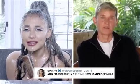 Ariana Grandes Splurges Millions On Two Mansions Including Ellen