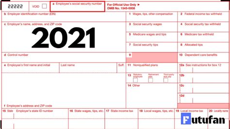 Free Printable W2 Form 2021 Printable Form Templates And Letter