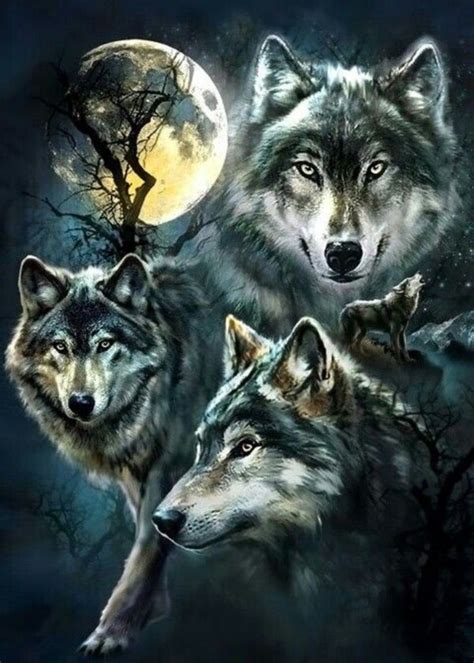 Majestic Wolf Paintings That Will Leave You Amazed Wolf Wallpaper