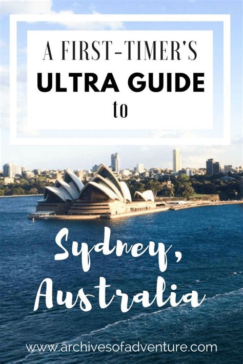 Sydney Travel Guide Sydney Australia Travel Australia Packing List