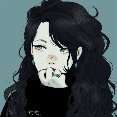 94 Aesthetic Profile Pictures Black Hair Iwannafile