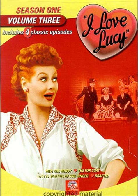 I Love Lucy Season One Volume Three Dvd Dvd Empire