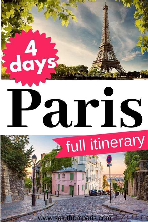 4 Days In Paris │the Complete Itinerary For A Perfect Long Weekend In