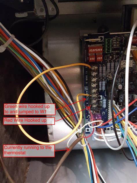 Heating only thermostat wiring diagrams if you only have a furnace such as a gas furnace, oil furnace, electric furnace, or a boiler. thermostat - How to hook up new 5 wire HVAC cable to newer HVAC unit with only 2 wires coming ...