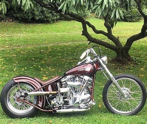 Harley Davidson Shovelhead Chopper Bobber Rigid Shovelhead