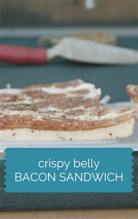 Rachael Ray Andrew Zimmern Crispy Belly Bacon Sandwich Recipe