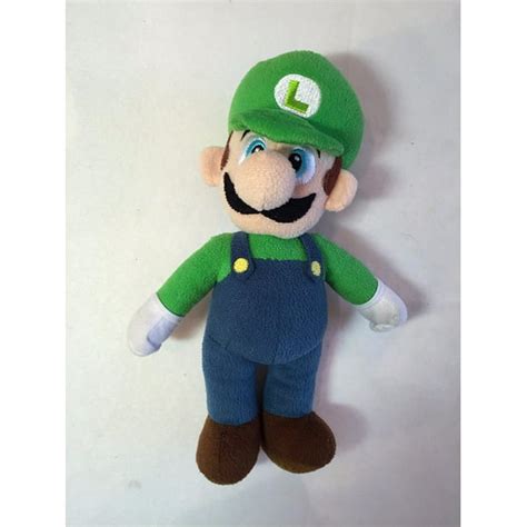 Nintendo Luigi Plush Doll 8 Inches Brand New Licensed By Super Mario