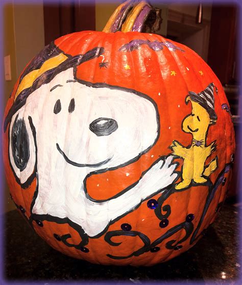 Snoopy Pumpkin Carving Snoopy Carving